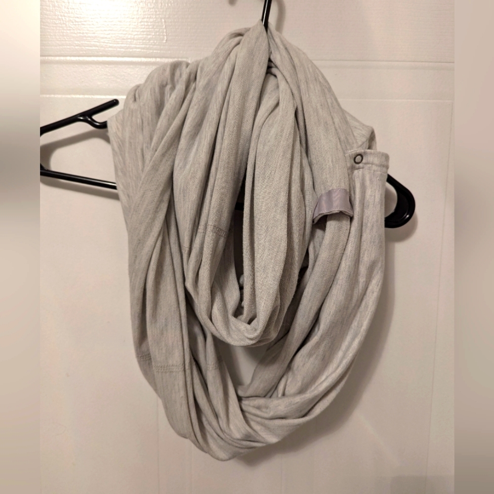 3/$20 Infinite Scarf, Heather Gray